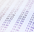 Data in Spreadsheet